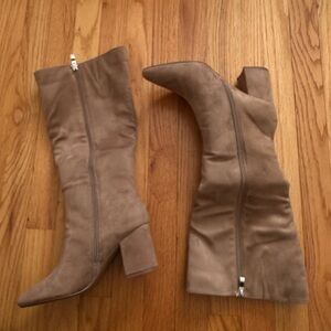 Journee Collection Brown Heeled Boots